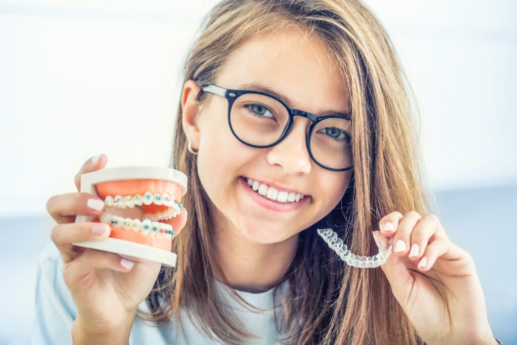 teen braces orthodontic treatment in Dexter